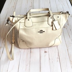 COACH Cream Colored Tote